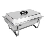 Buffet Calentador De Comida De 8 Qt. Plegable Sterno