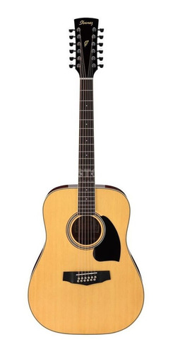 Ibanez Pf1512-nt Guitarra Acustica Natural 12 Cdas Docerola