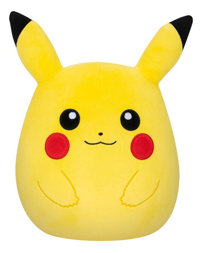 Peluche Pokemon Super Suave De 25 Cm Squishmallows - Pikachu Color Multicolor