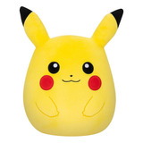 Peluche Pokemon Super Suave De 25 Cm Squishmallows - Pikachu Color Amarillo