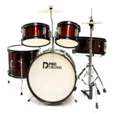 Bateria Niño 5 Piezas Prd03 Colores Pro Drums - Musicstore