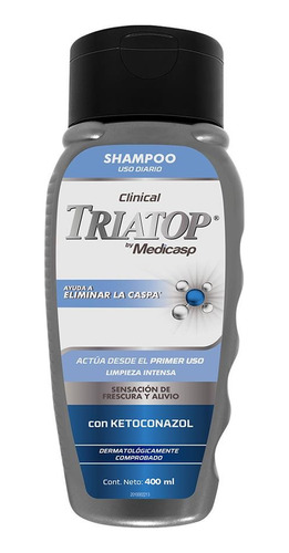 Triatop Shampoo Clinical Medicasp Elimina La Caspa 400ml