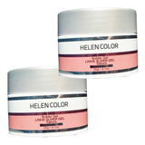 Gel Helen Color 2unid 20g Para Unhas De Gel Silver Acrigel  