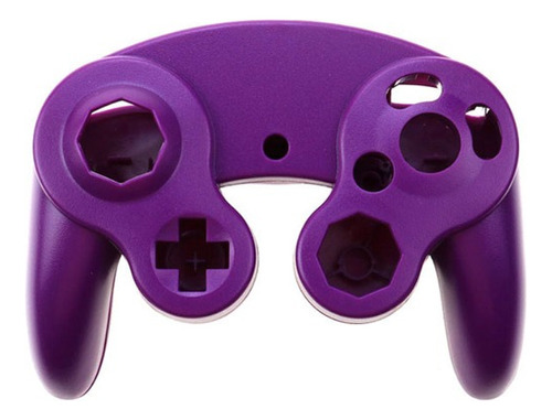 Carcasa Para Control Gamecube Color Solido Morado