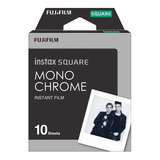 Película Instantánea Instax Square Monochrome (10 Hojas)