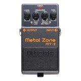 Pedal Guitarra Mt 2 Distorção Boss Metal Zone Super Promoção