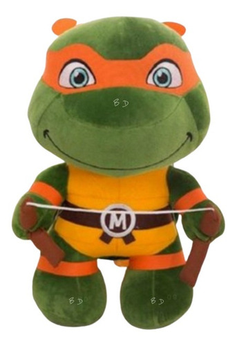 Peluche Tortugas Ninja Muñeco Juguetes Didácticos Para Niños