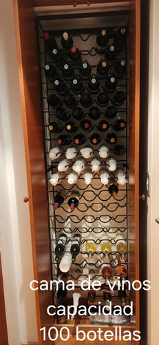 Bodega Exhibidor De Vinos Para 100 Botellas