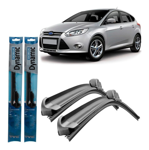 Juego Kit Escobilla Ford Focus 2013 2014 2015 2016 2017 2018