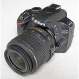  Nikon Kit D3200 + Lente 18-55mm Vr Dslr Cor  Preto