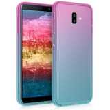 Funda Para Samsung Galaxy J6 Plus (color Rosa/celeste)