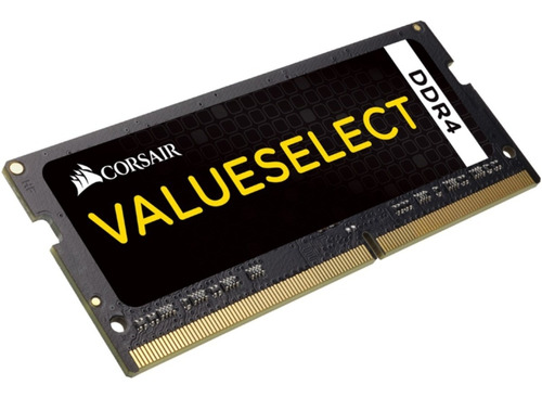 Memoria Ram Value Select Color Negro 16gb 1 Corsair Cmso16gx4m1a2133c15