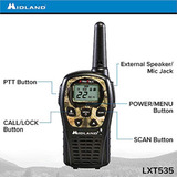 Radio De Consumo Midland Mid-lxt535vp3midland Lxt535vp3 Cáma