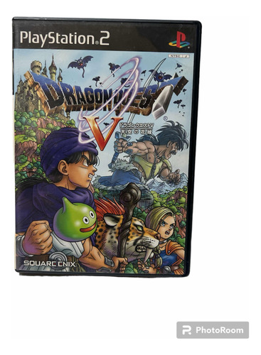 Dragon Quest V Jogo Do Ps2 Original Japonês Semi Novo