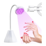 Velador Cabina Uv/led 27w Secador Uñas Esculpidas Gelificada Color Blanco