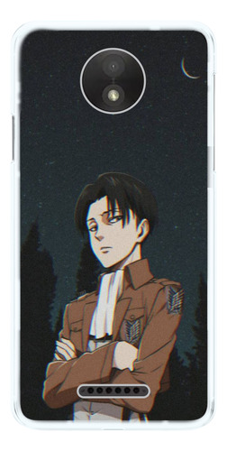 Capinha Compatível Attack On Titan Levi - Motorola