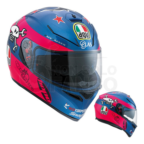 Casco Para Motociclismo Agv K-3 Sv Guy Martín Talla M