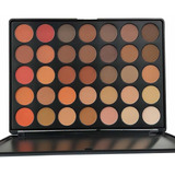 35 Colores Pro Eyeshadow Palette Makup, Pigmentado Mate Shim