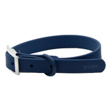 Collar Perro Talla L Caucho Peps Gargantilla Impermeable Color Azul Tamaño