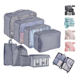 8 En 1 Bolsa Organizadora Maletas Equipaje Viaje Impermeable