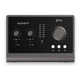 Interfaz De Audio Audient Id14 Mkii 10 Entradas 2 Salidas Color Gris Oscuro