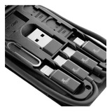 Estuche Cable Usbc Macho Usbc Macho Con Adaptador Usb Am /vc