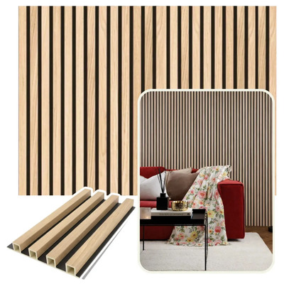 Lambrin Decorativo Wpc, Fácil De Instalar Y Limpiar 12pz Lambrin Cafe-negro | Envío gratis