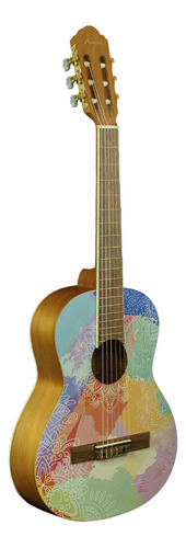 Guitarra Clasica Bamboo Studio Rainbow 36 Con Funda