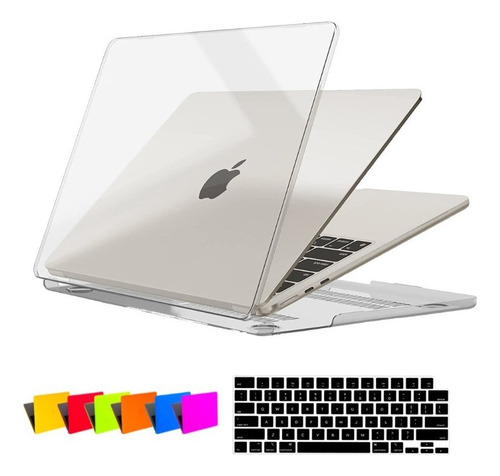 Conj Capa Case Macbook Pro 13 Chip M2 A2338 + Pel Teclado Nf
