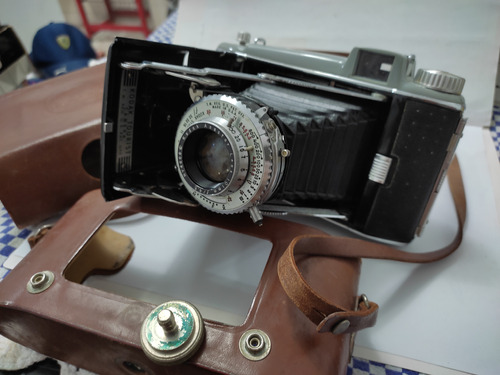 Máquina Kodak Sanfonada Antiga Em Ótimo Estado Raridade