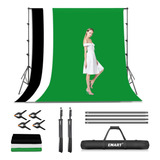 Emart Photo Video Studio Kit De Soporte De Fondo, 8.5x10ft A