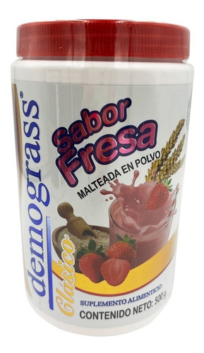 Malteada Dermograss Sabor Fresa 100%original