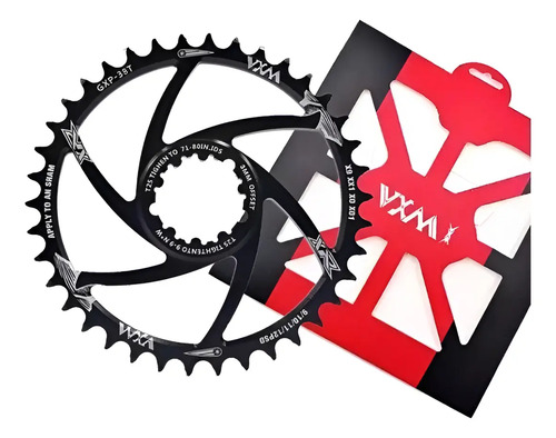 Monoplato Redondo Gxp 3mm Para Sram Montaje Directo Vxm | Meses sin interés
