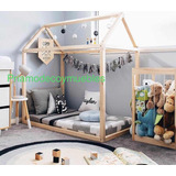 Cama  Casita /cama De Niños/estilo Montessory Camas