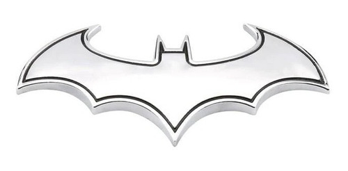 Adesivo Emblema Metal 3d Batman Morcego Carro Moto Tuning