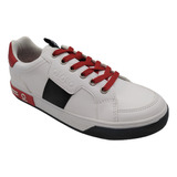 Sneaker Urbano De Ozono Para Hombre Estilo 620302 Blanco