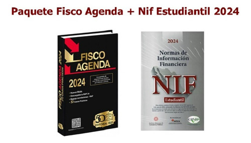 Paquete Fisco Agenda + Nif Estudiantil 2024