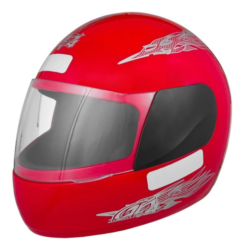 Capacete Fechado Liberty Four 60 Vermelho Pro Tork