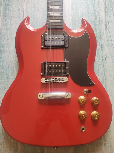 Guitarra Field Sg Standard Roja. Vendo Permuto 
