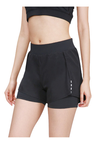 Pantalones Cortos Deportivos T Stretch Para Mujer, Pantalone