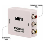 Conversor Multimídia Av (rca) Para Hdmi