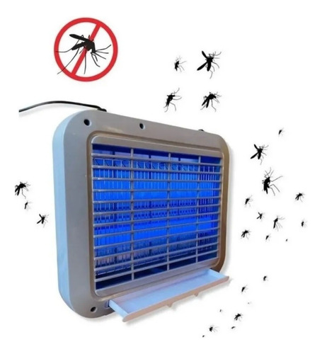 Mata Insectos Eléctrico Mata Moscas Mosquitos Lampara Uv 2w 