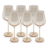 Copas De Vino  Duraderas, Lujo Hand-blown