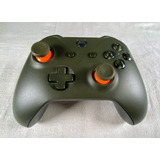 Control Inalámbrico Para Xbox. Color Verde Militar. Usado.