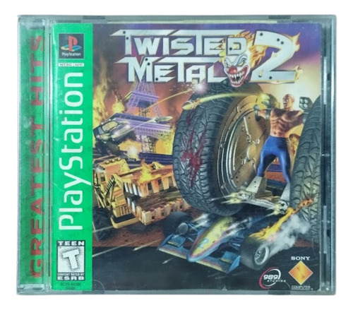 Twisted Metal 2 Juego Original Ps1/psx