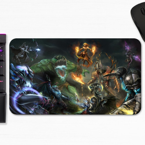  Mouse Pad Gamer Dota 2 Monstruos Videojuego Art M