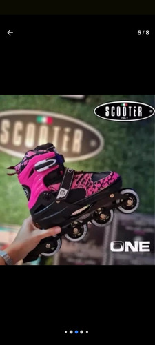 Patineta Roller Marca Scooter Italy Extensible 31-34