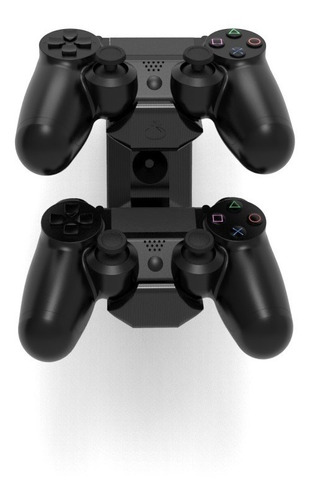 Suporte P/ 2 Controles Ps4 Playstation De Parede Completo Vn