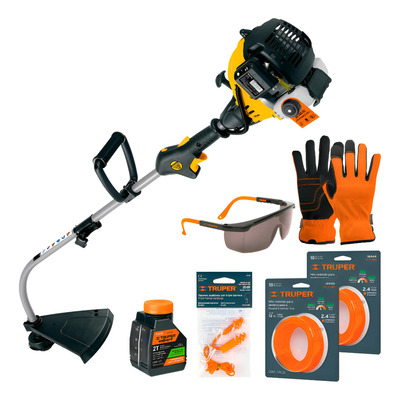 Kit De Desbrozadora De Césped Gasolina 25 Cc 1 Hp Pretul | Meses sin interés