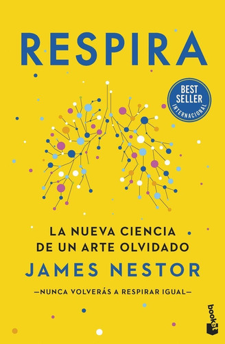 Respira, De James Nestor. Editorial Booket, Tapa Blanda En Español